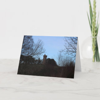 Balmashanner Monument, Forfar Holiday Card