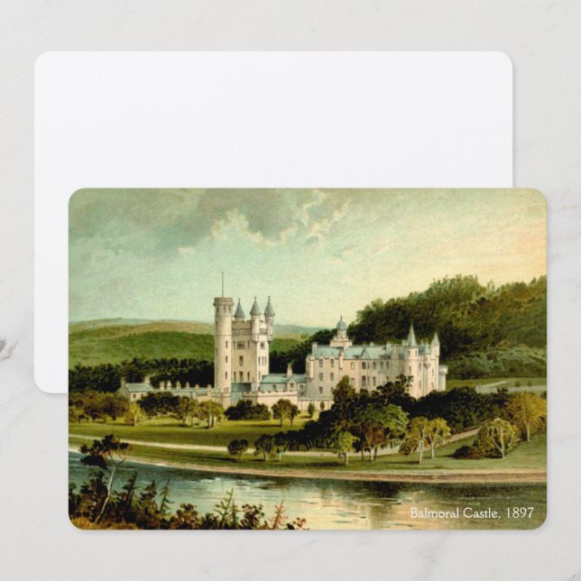 Balmoral Castle 1897 Restored High Resolution (Front/Back)