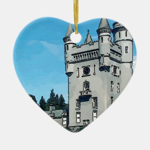 Balmoral Castle Ceramic Ornament