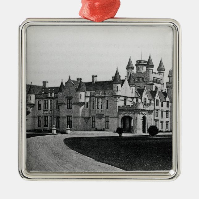 Balmoral Castle Metal Ornament (Front)