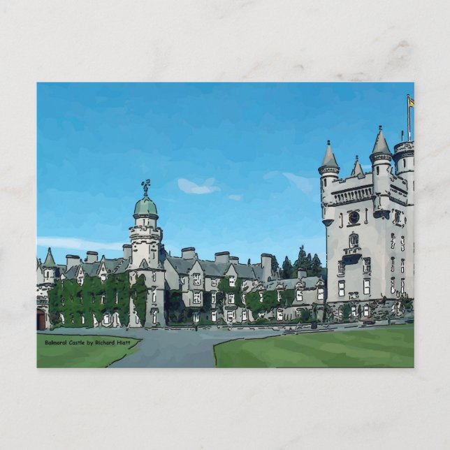 Balmoral Castle Postcard (Front)