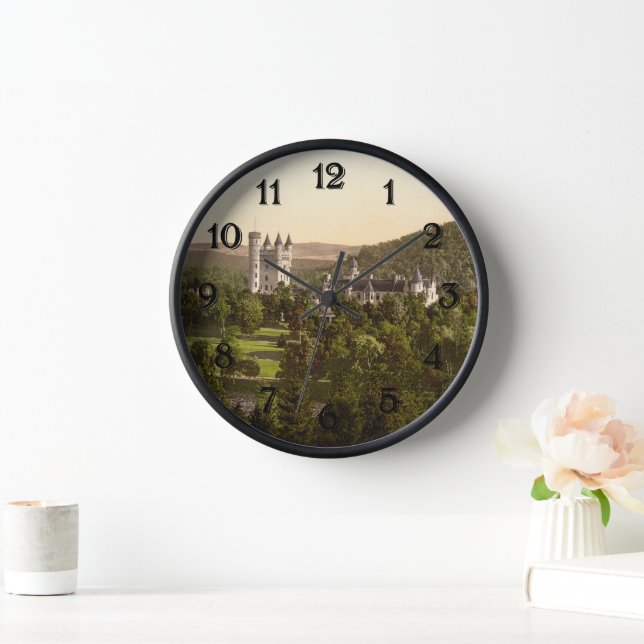Balmoral Castle, Royal Deeside, Scotland Clock (Home)