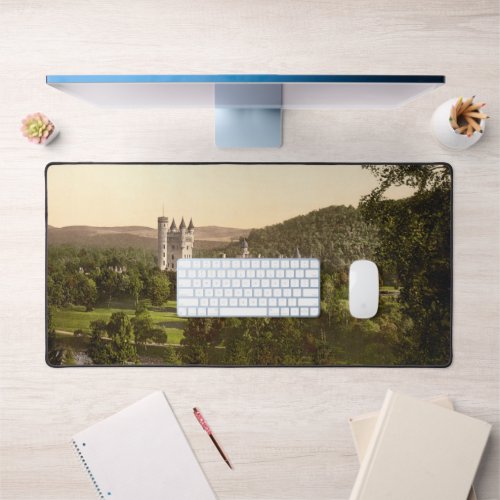 Balmoral Castle Royal Deeside Scotland Desk Mat