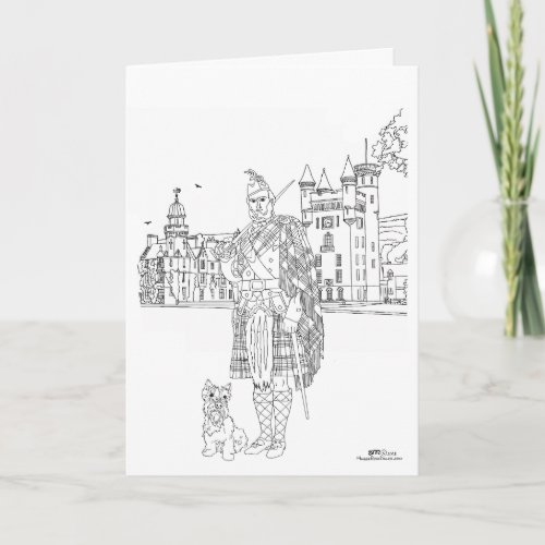 Balmoral Castle Scotland Card