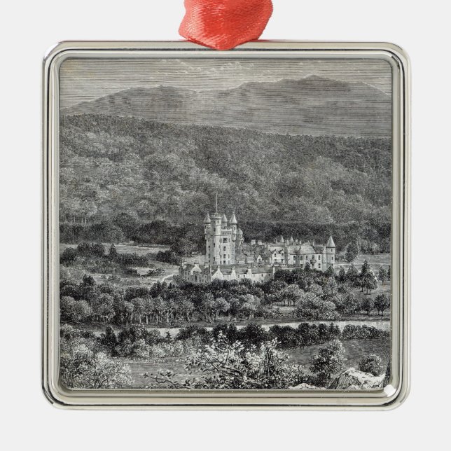 Balmoral, from 'Leisure Hour', 1888 Metal Ornament (Front)