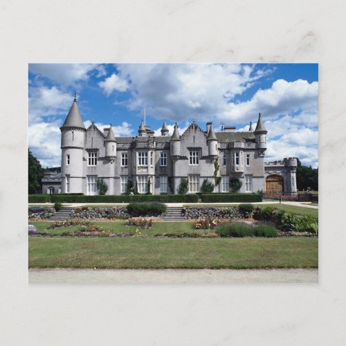 Balmoral Queen of Englands Scottish residence Postcard