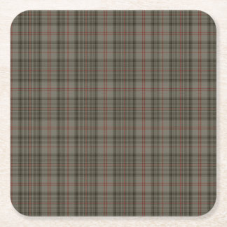 Balmoral Royal tartan Square Paper Coaster