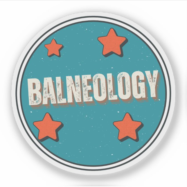 Balneology Sticker (Front)