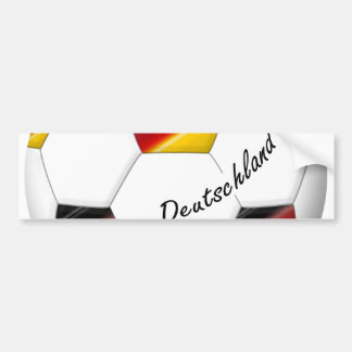 Balón de FÚTBOL ALEMANIA equipo nacional 2014 Bumper Sticker