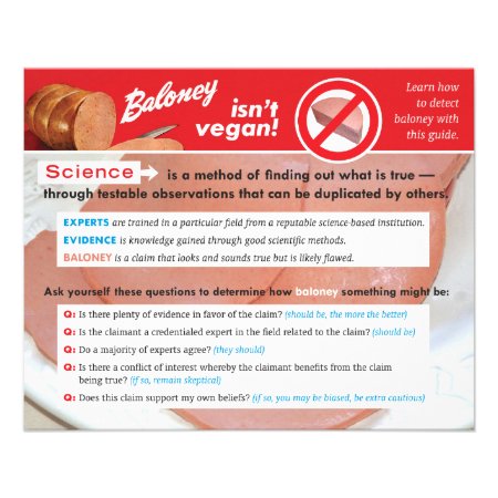 Baloney Detection Guide Flyer