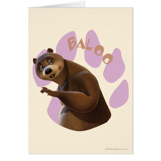 Baloo 1 cards (Front)