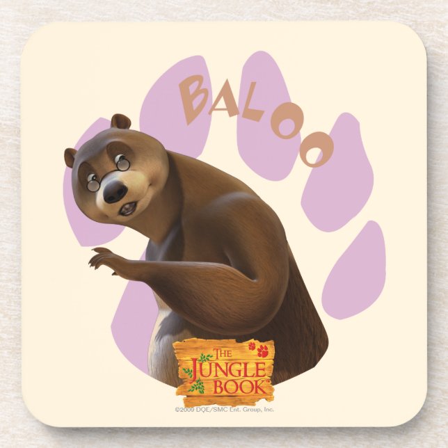 Baloo 1 coaster (Front)