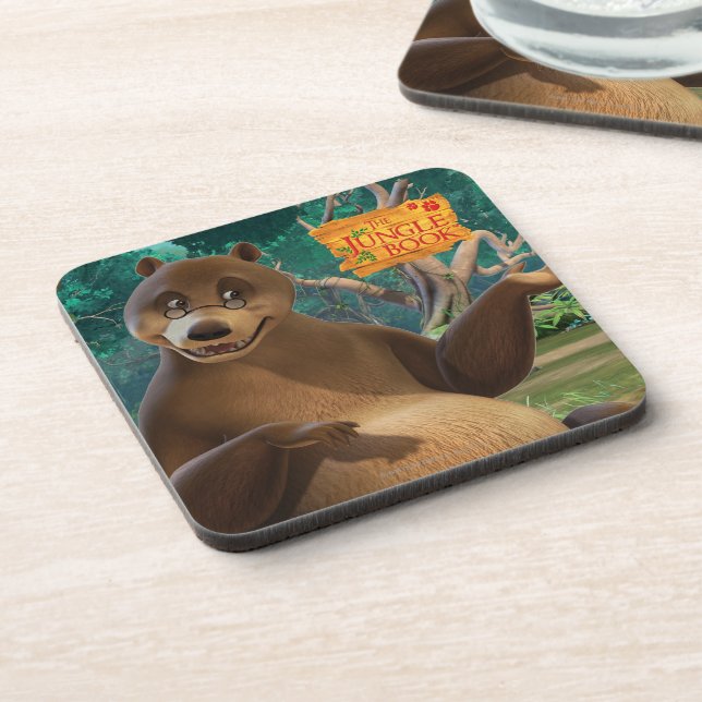 Baloo 4 beverage coaster (Left Side)