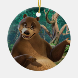 Baloo 4 ceramic ornament