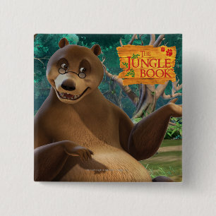 Baloo 4 pinback button