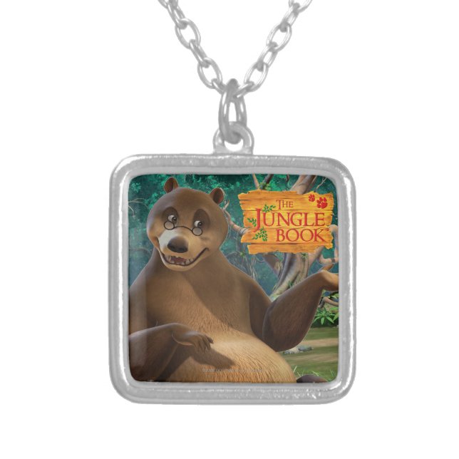 Baloo 4 silver plated necklace (Front)