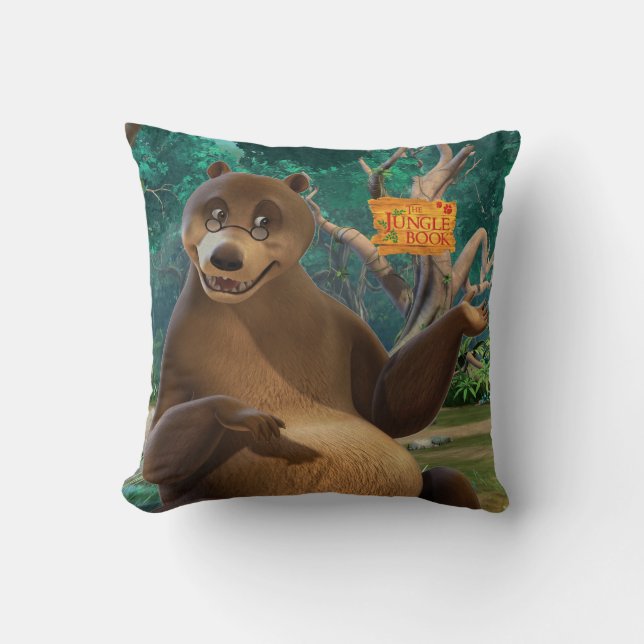 Baloo 4 throw pillow (Front)