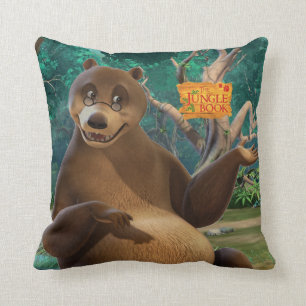 Baloo 4 throw pillow