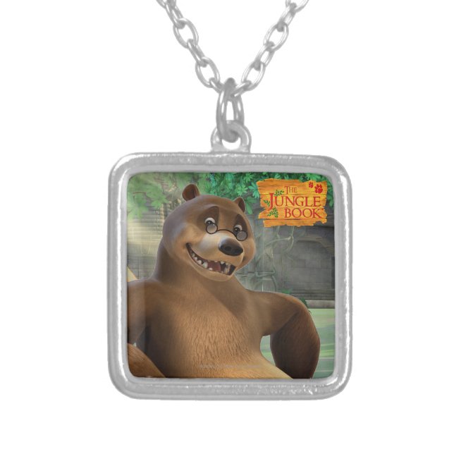 Baloo 5 silver plated necklace (Front)