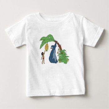 Baloo And Mowgli Disney Baby T-shirt by TheJungleBook at Zazzle