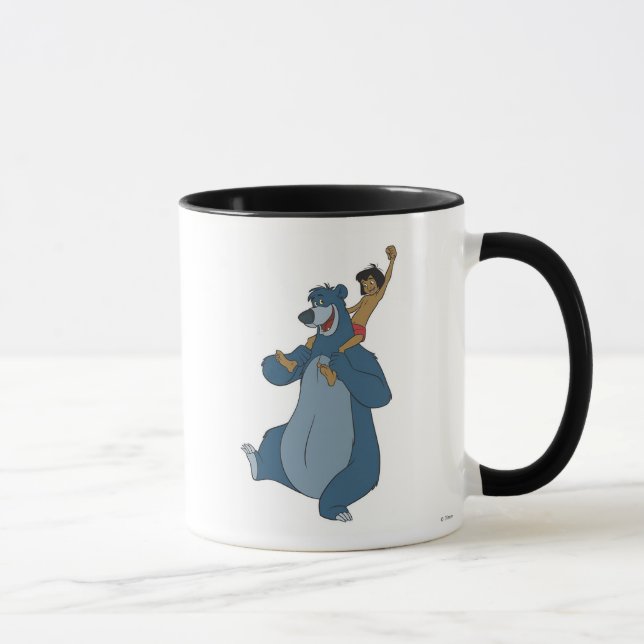 Baloo and Mowgli Disney Mug (Right)