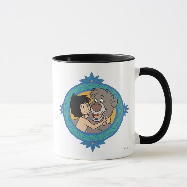 Baloo and Mowgli in a Frame Disney Mug (Right)
