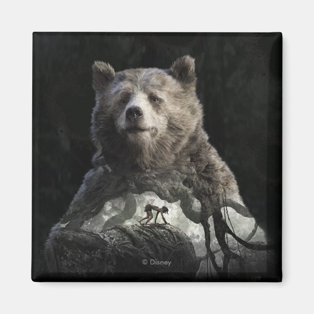 Baloo & Mowgli | The Jungle Book Magnet (Front)