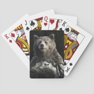 Baloo & Mowgli The Jungle Book Poker Cards