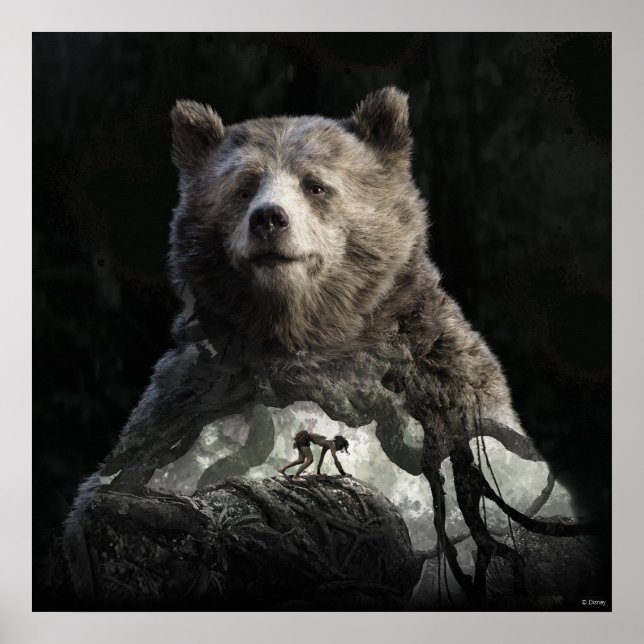 Baloo & Mowgli | The Jungle Book Poster (Front)