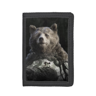 Baloo & Mowgli The Jungle Book Trifold Wallet