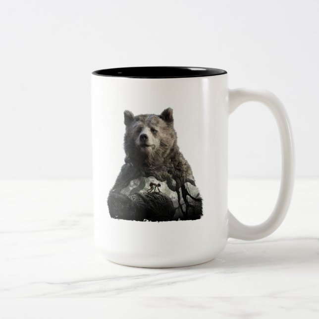 Baloo & Mowgli | The Jungle Book Two-Tone Coffee Mug (Right)