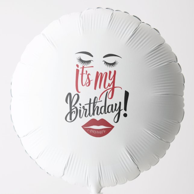 Baloon - It's My Birthday Balloon (Front)