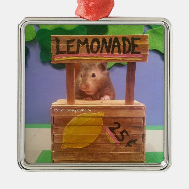 Baloo's Lemonade Stand Metal Ornament (Front)
