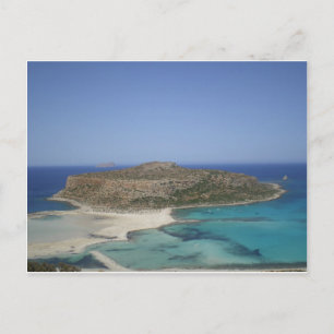 Balos Beach, Crete, Greece Postcard