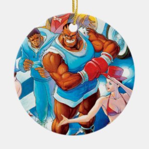Balrog Before Street Fight Ceramic Ornament