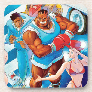 Balrog Before Street Fight Drink Coaster