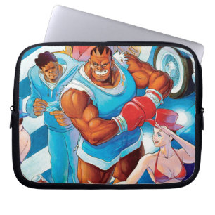 Balrog Before Street Fight Laptop Sleeve