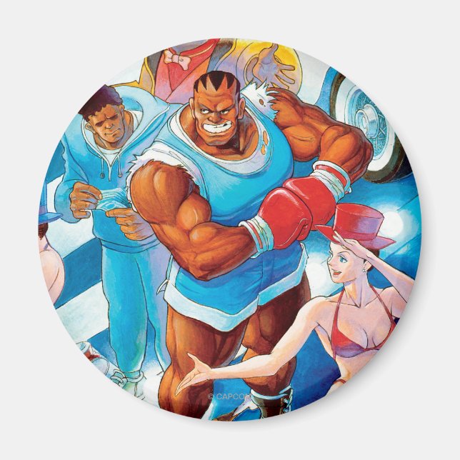 Balrog Before Street Fight Magnet (Front)