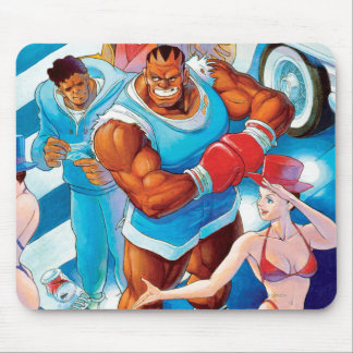 Balrog Before Street Fight Mouse Pad
