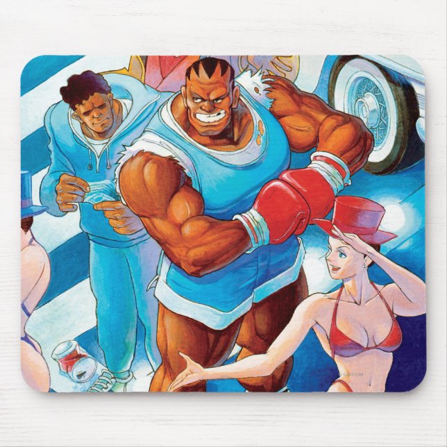 Balrog Before Street Fight Mouse Pad (Front)