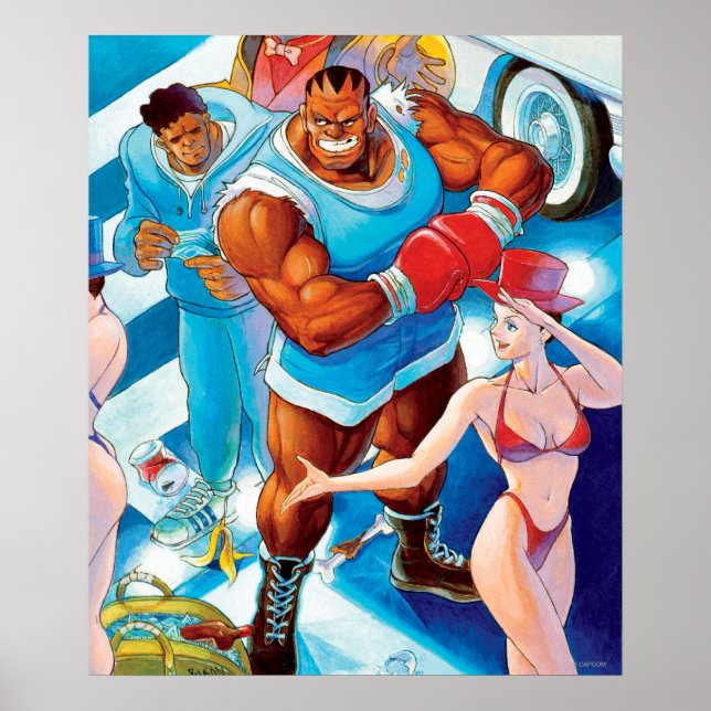 Balrog Before Street Fight Poster (Front)