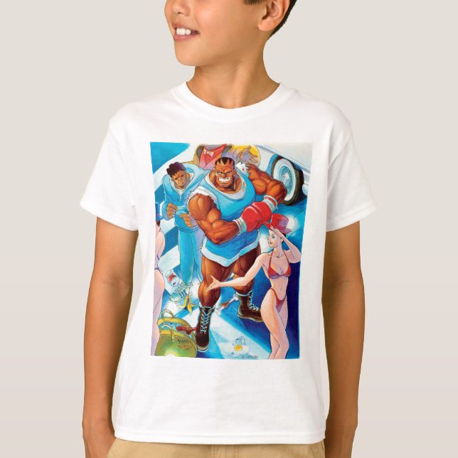 Balrog Before Street Fight T-Shirt (Front)