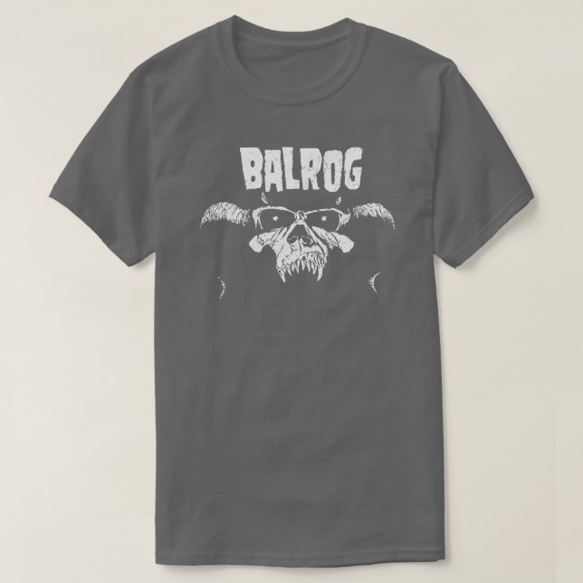 Balrog Black Print Baby Bodysuit (Design Front)