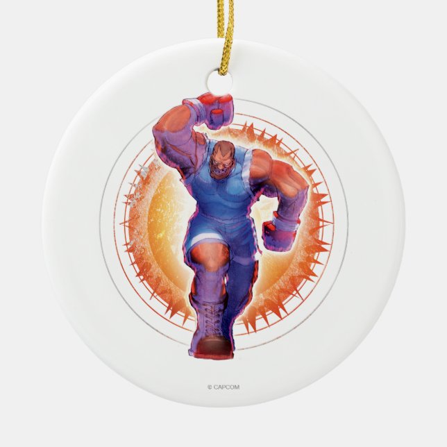Balrog Ceramic Ornament (Front)
