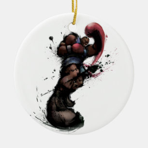 Balrog Punch Ceramic Ornament