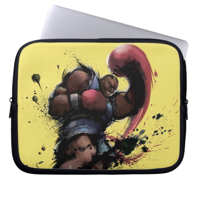 Balrog Punch Laptop Sleeve (Front)