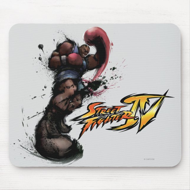 Balrog Punch Mouse Pad (Front)