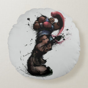 Balrog Punch Round Pillow