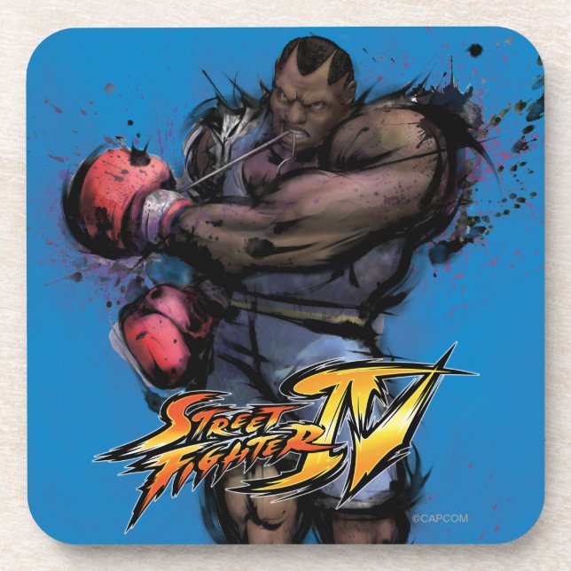 Balrog Tying on Glove Beverage Coaster (Front)
