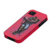 Balrog Tying on Glove Case-Mate iPhone Case (Bottom)